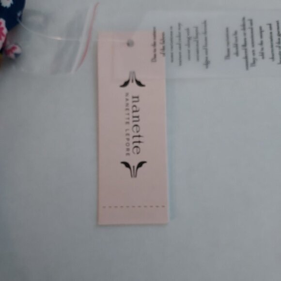 Nanette Lepore Pleated  Floral Smocked Sleeveless A Line Dress NWT - Picture 5 of 16